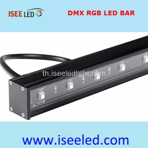 บาร์โค้ด LED DMX RGB SMD5050 ที่ตั้งโปรแกรมได้กลางแจ้ง